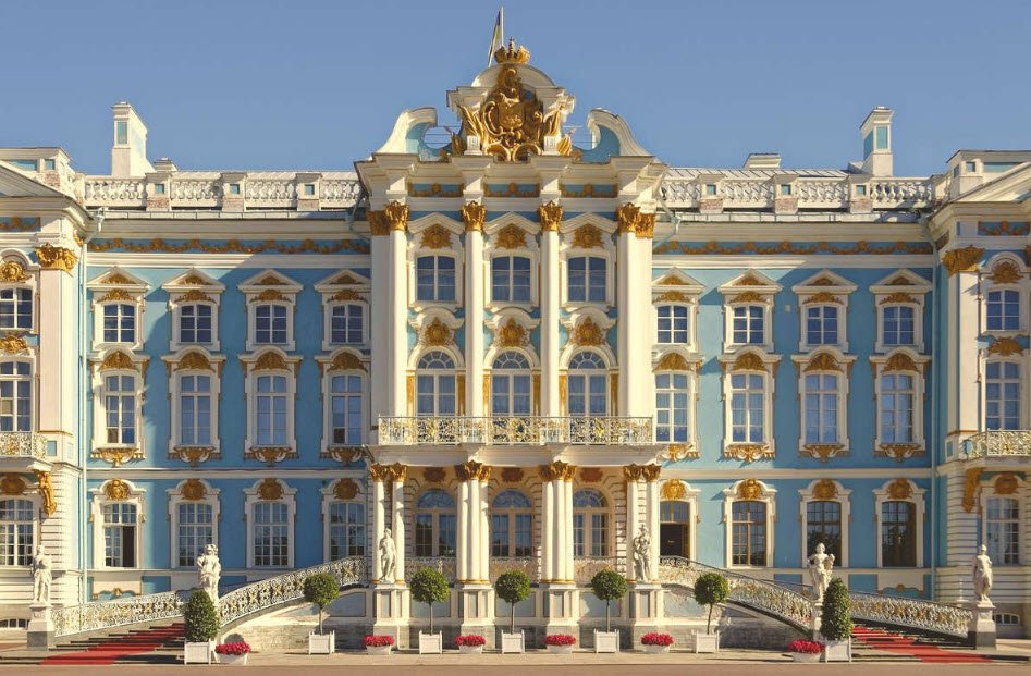 Catherine Palace, Tsarskoye Selo, St. Petersburg area, Russia